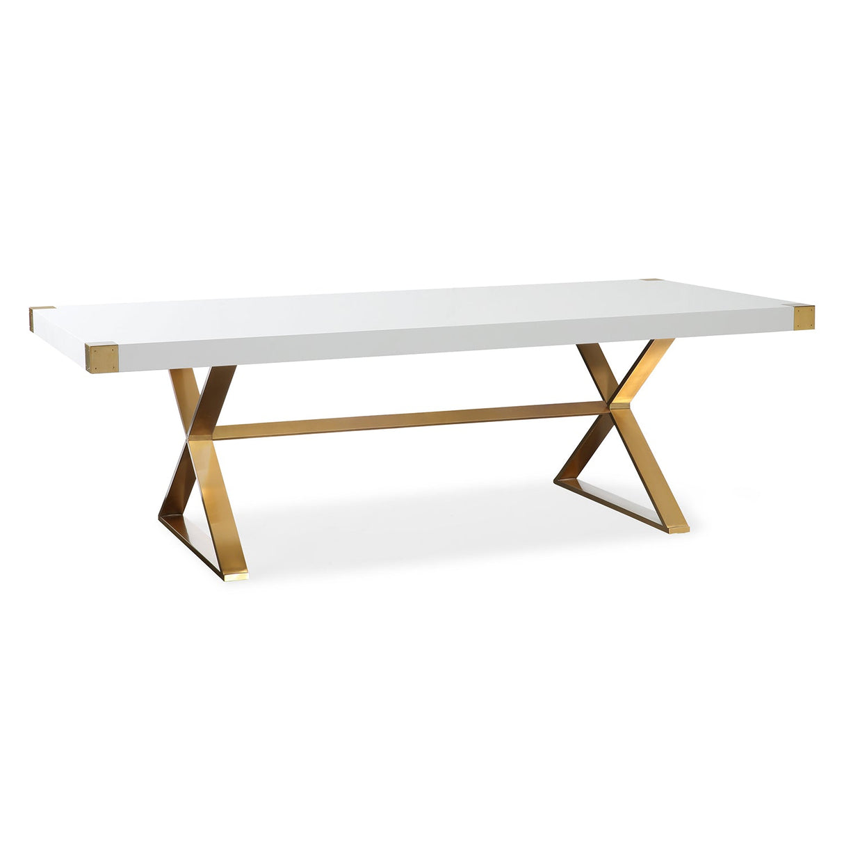 Adeline Lacquer Dining Table | TOV | Home Elegance USA