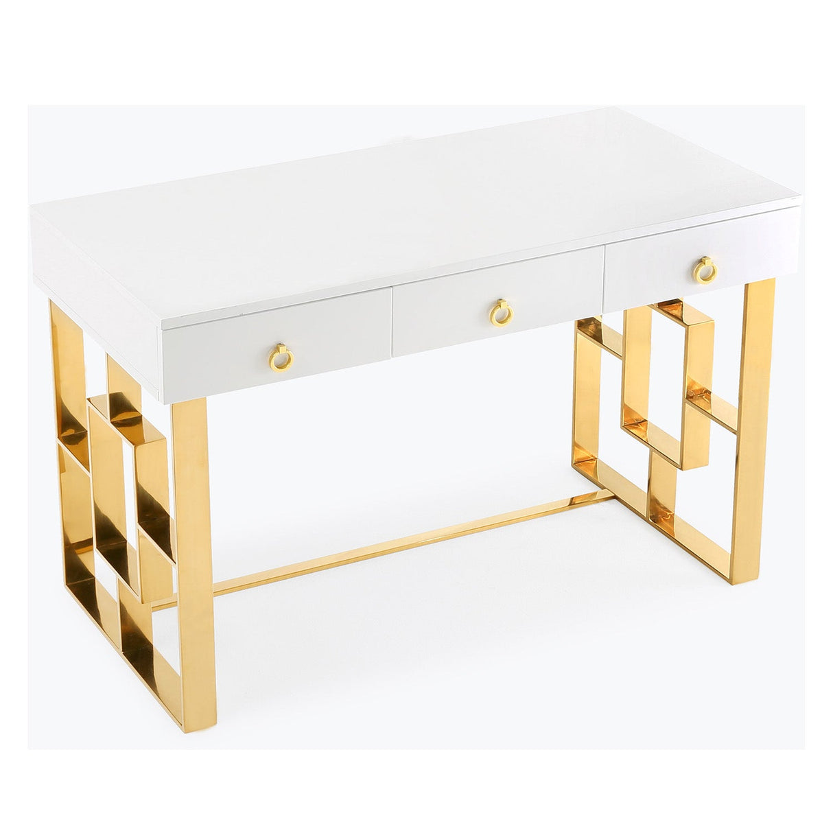 Audrey Lacquer Desk | TOV | Home Elegance USA