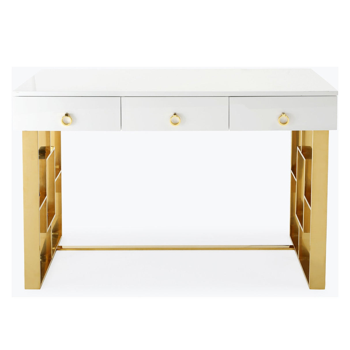 Audrey Lacquer Desk | TOV | Home Elegance USA