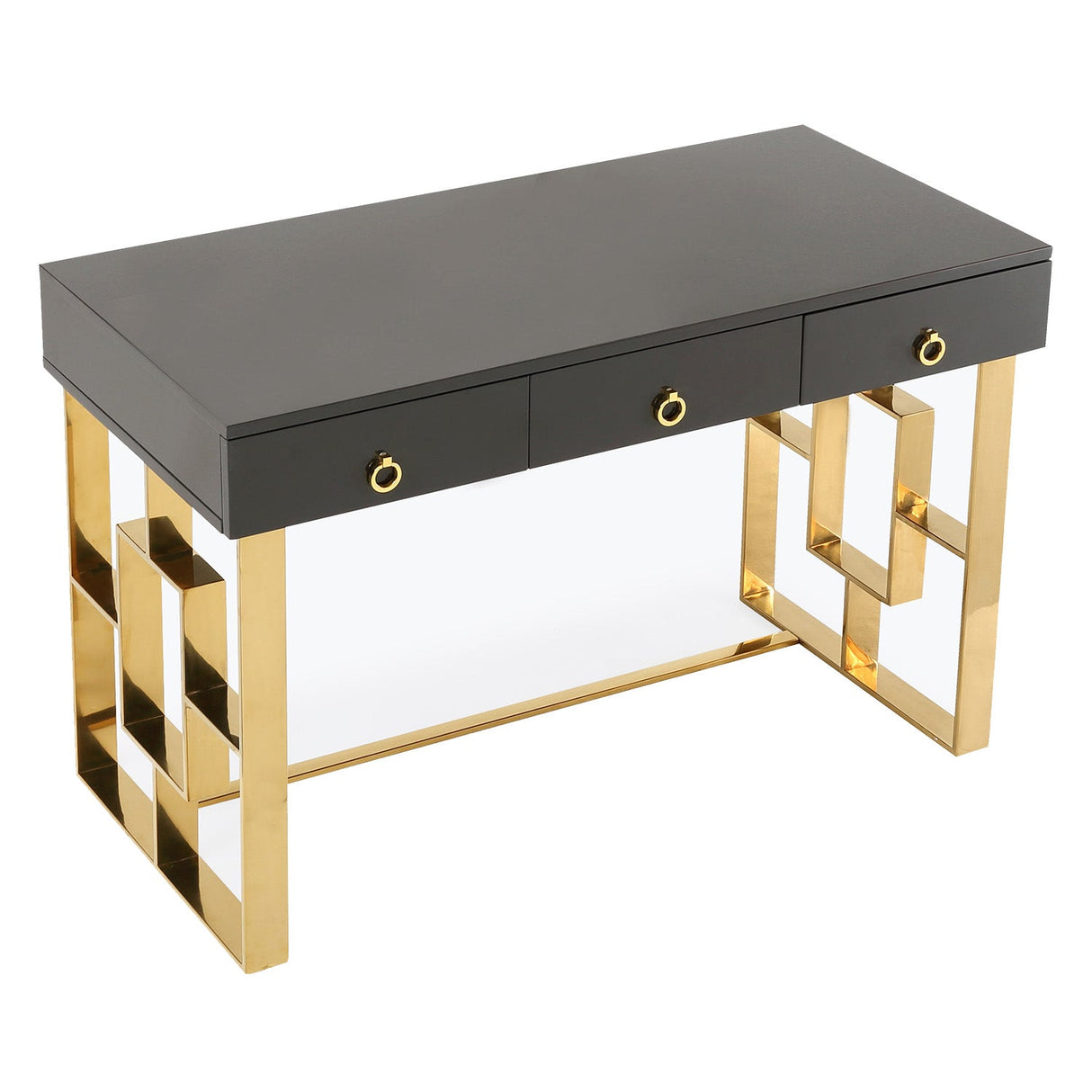 Audrey Lacquer Desk | TOV | Home Elegance USA