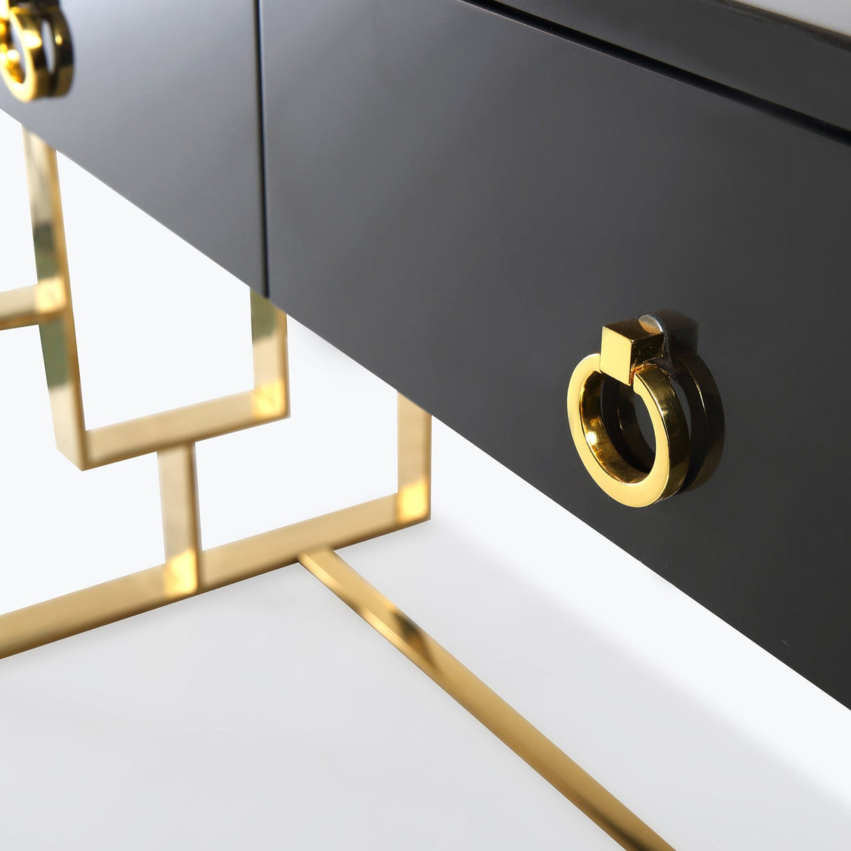 Audrey Lacquer Desk | TOV | Home Elegance USA