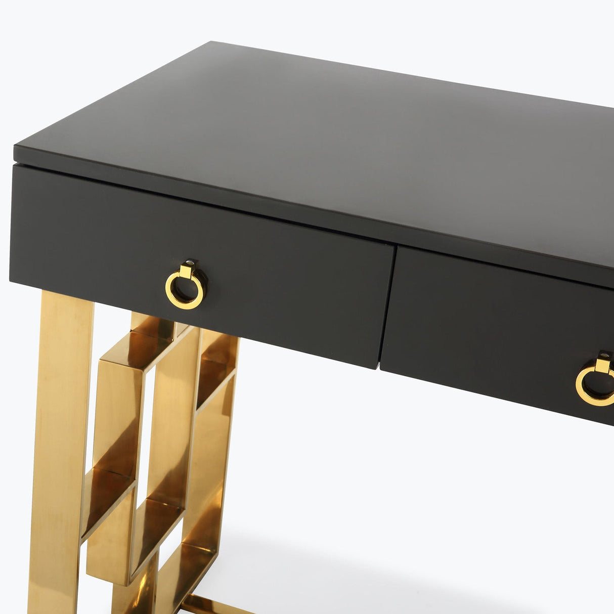 Audrey Lacquer Desk | TOV | Home Elegance USA