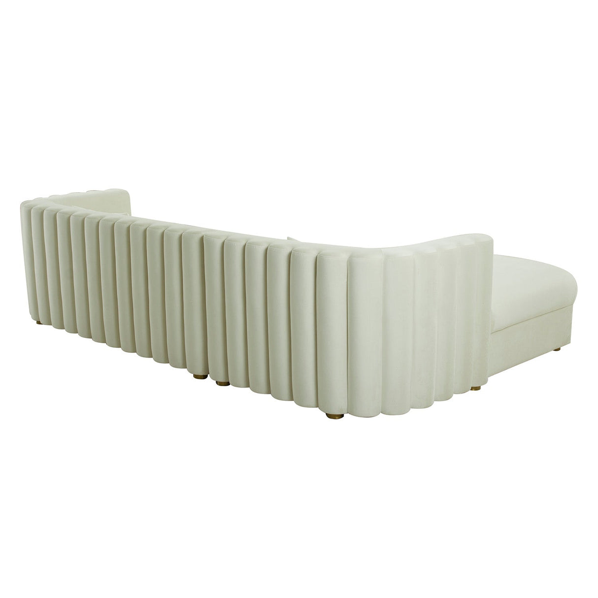 Callie Velvet Left Arm Sectional Sofa | TOV | Home Elegance USA