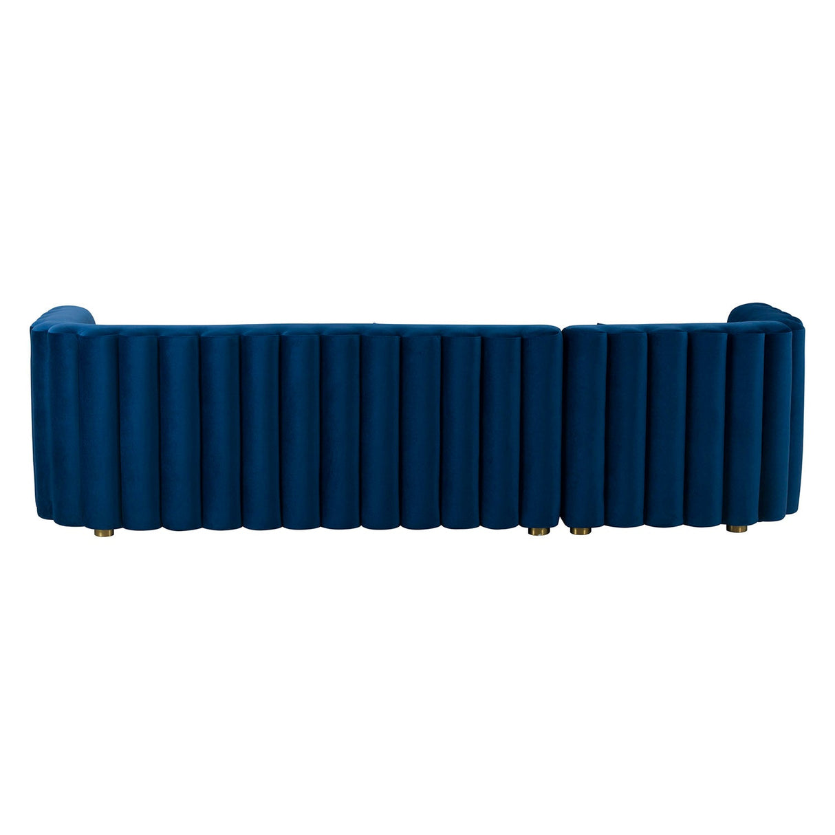 Callie Velvet Left Arm Sectional Sofa | TOV | Home Elegance USA