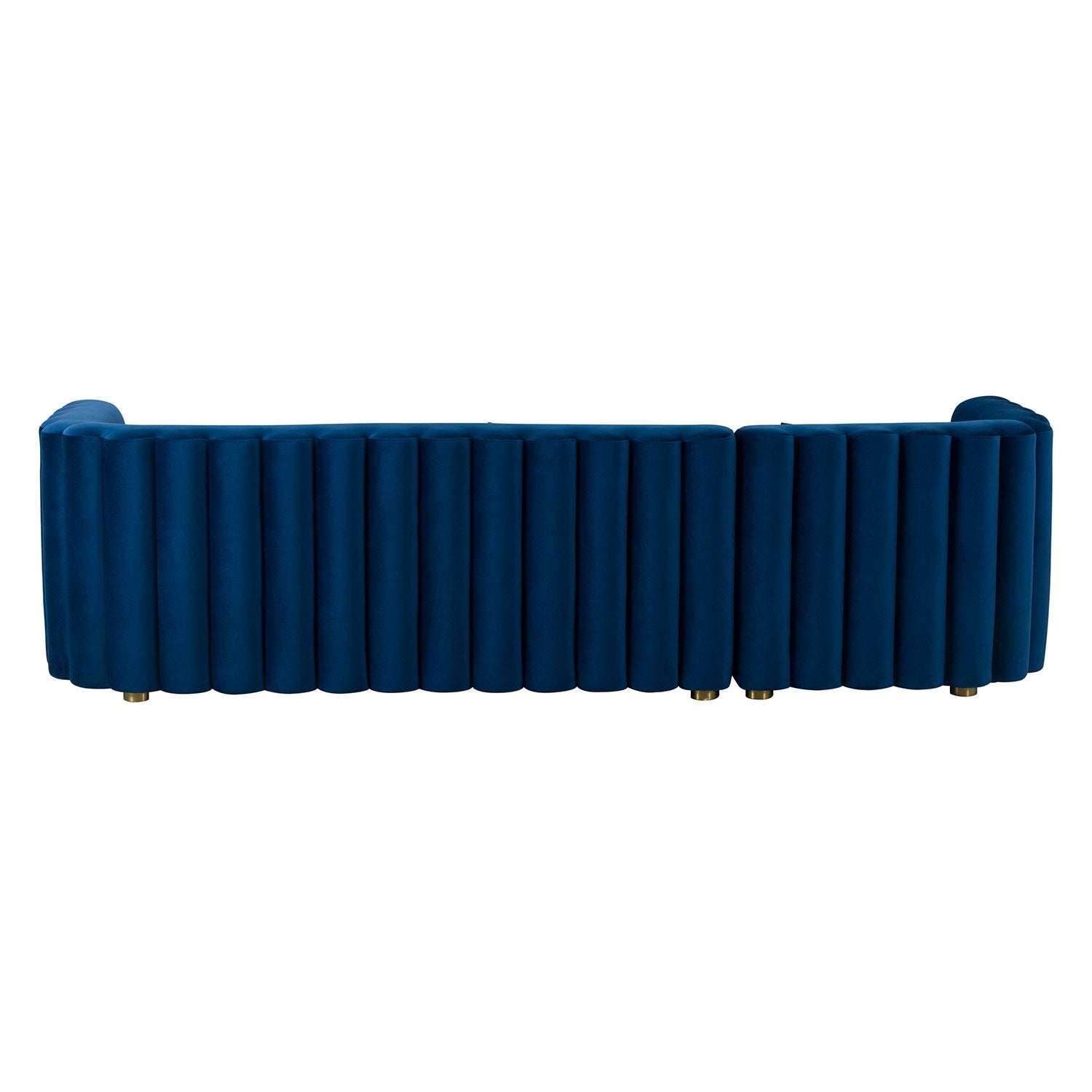 Callie Velvet Left Arm Sectional Sofa | TOV | Home Elegance USA