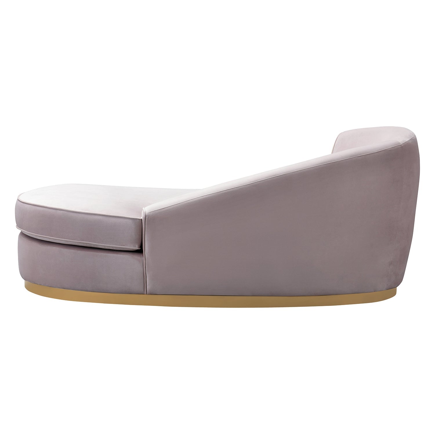Adele Velvet Chaise | TOV | Home Elegance USA