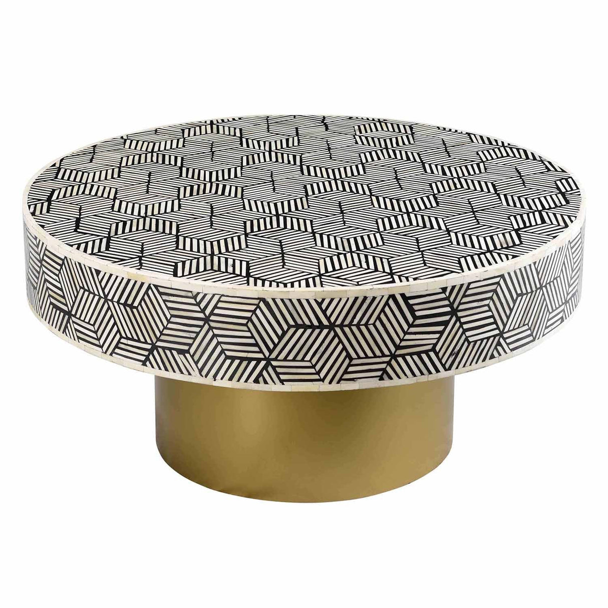 Bone Inlay Coffee Table | TOV | Home Elegance USA