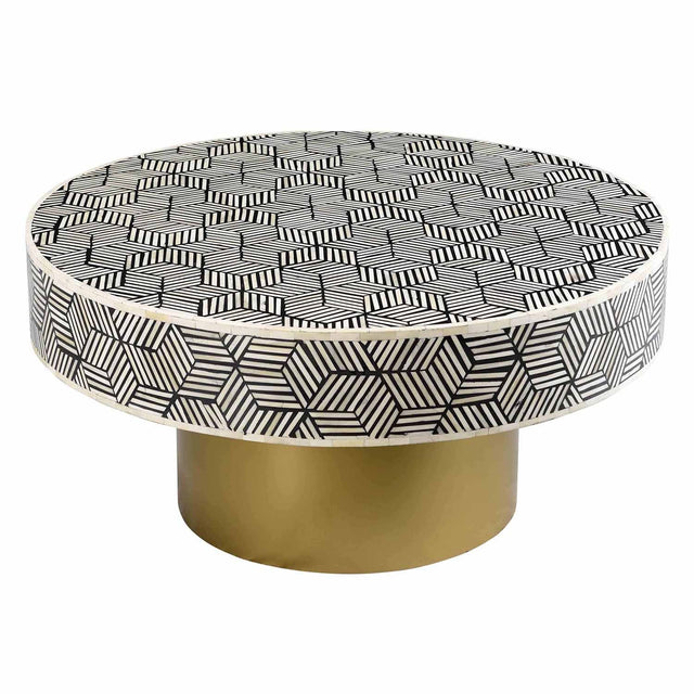 Bone Inlay Coffee Table | TOV | Home Elegance USA