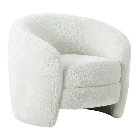 Dakota Shearling Armchair | TOV | Home Elegance USA