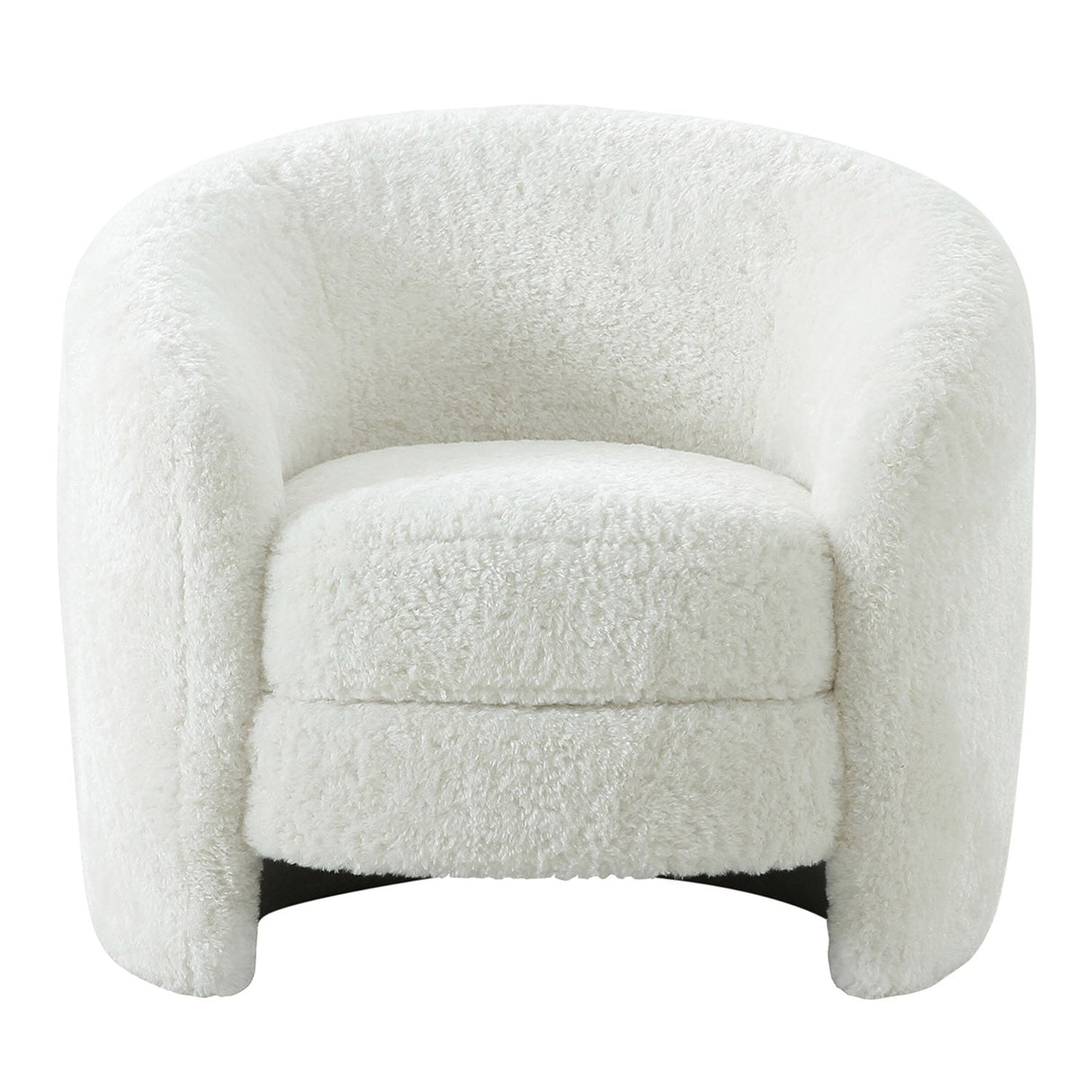 Dakota Shearling Armchair | TOV | Home Elegance USA