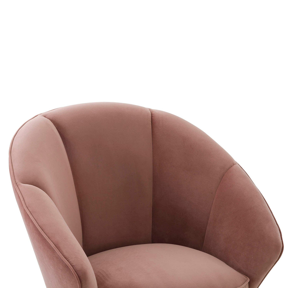 Allora Velvet Swivel Chair | TOV | Home Elegance USA