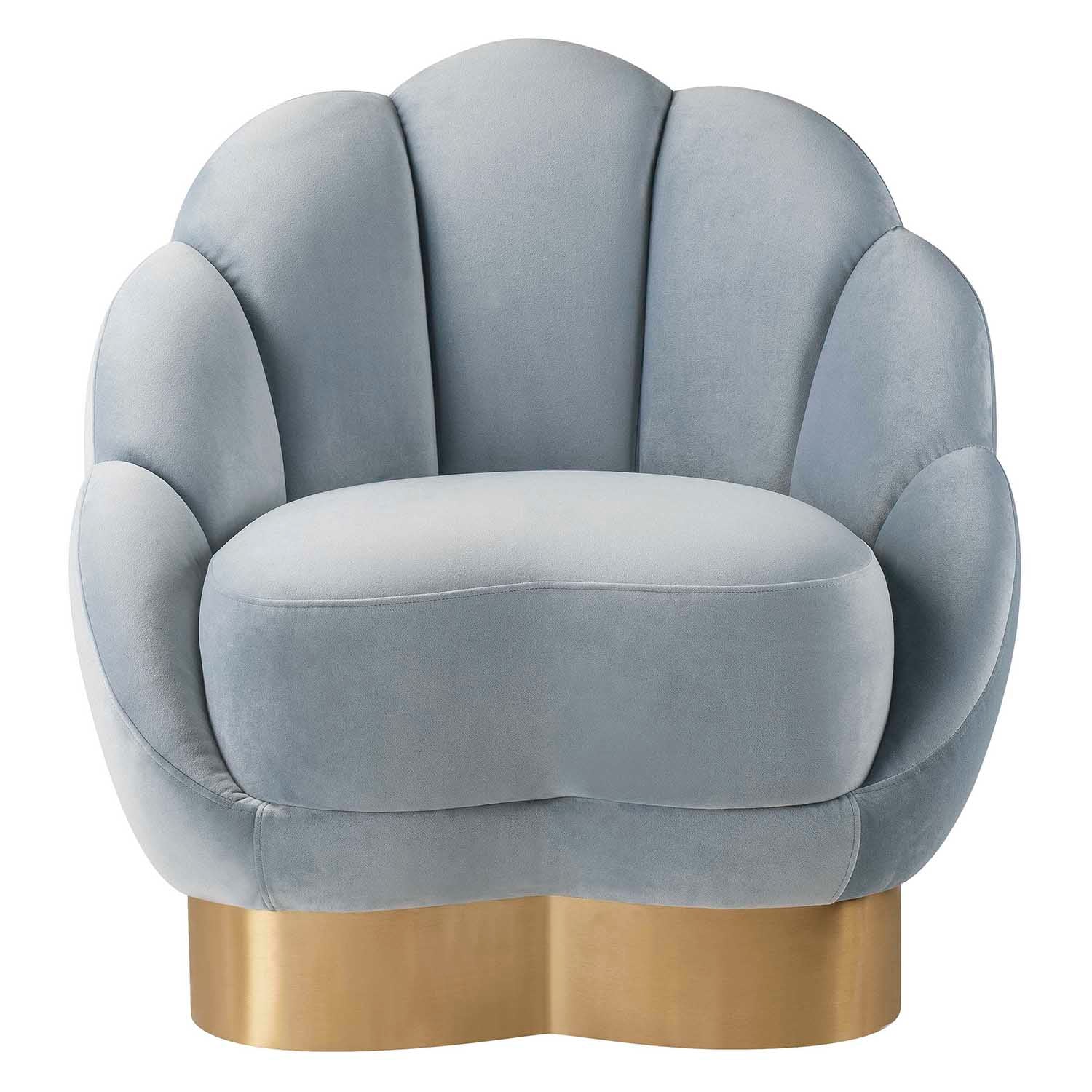 Bloom Velvet Chair | TOV | Home Elegance USA