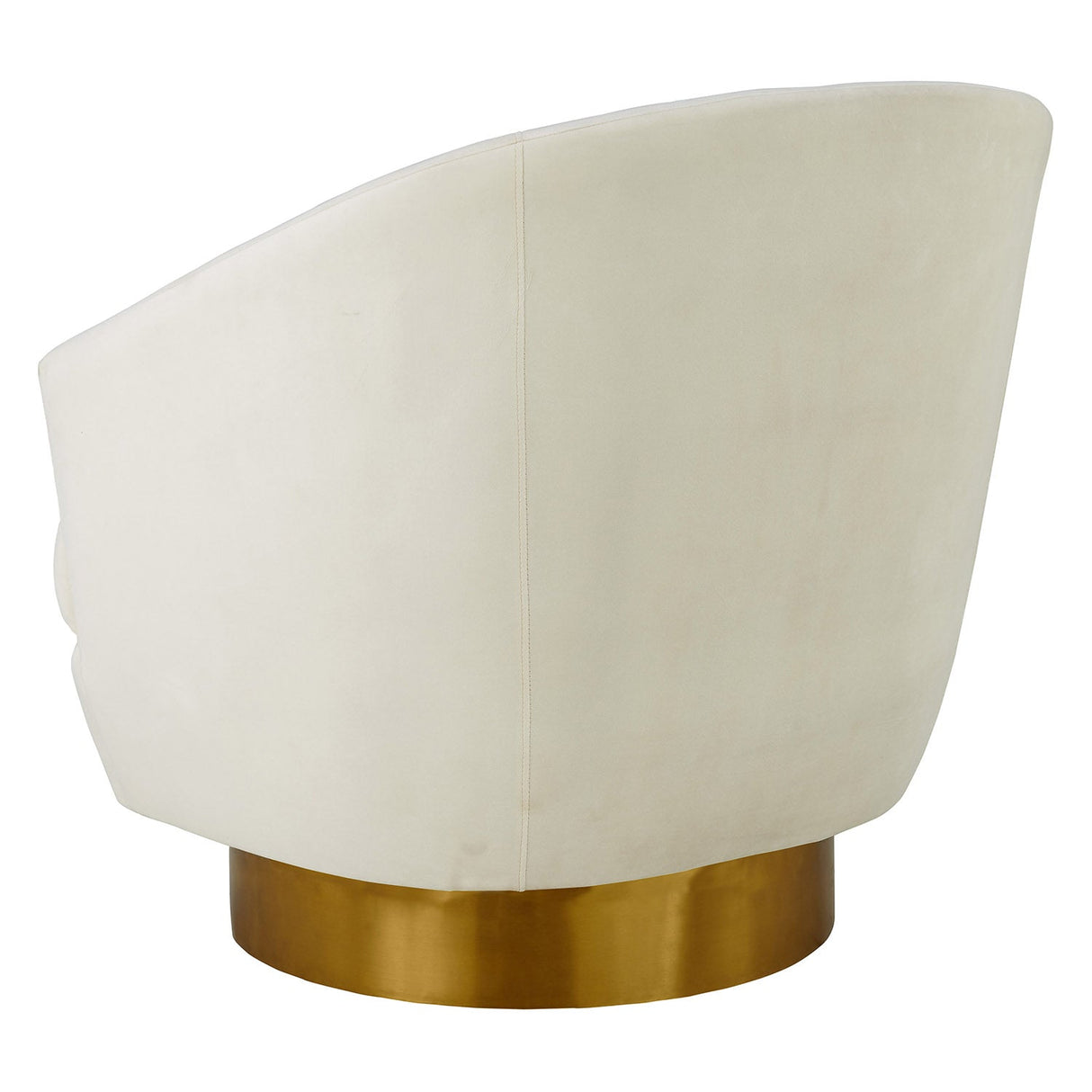Canyon Velvet Swivel Chair | TOV | Home Elegance USA