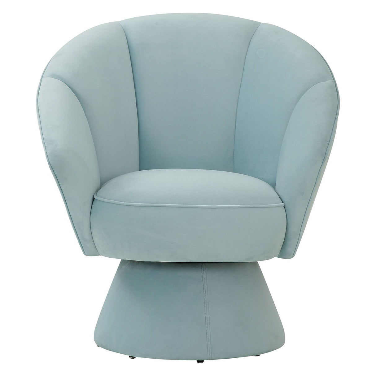 Allora Velvet Swivel Chair | TOV | Home Elegance USA