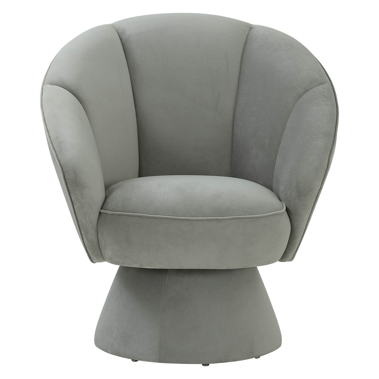 Allora Velvet Swivel Chair | TOV | Home Elegance USA