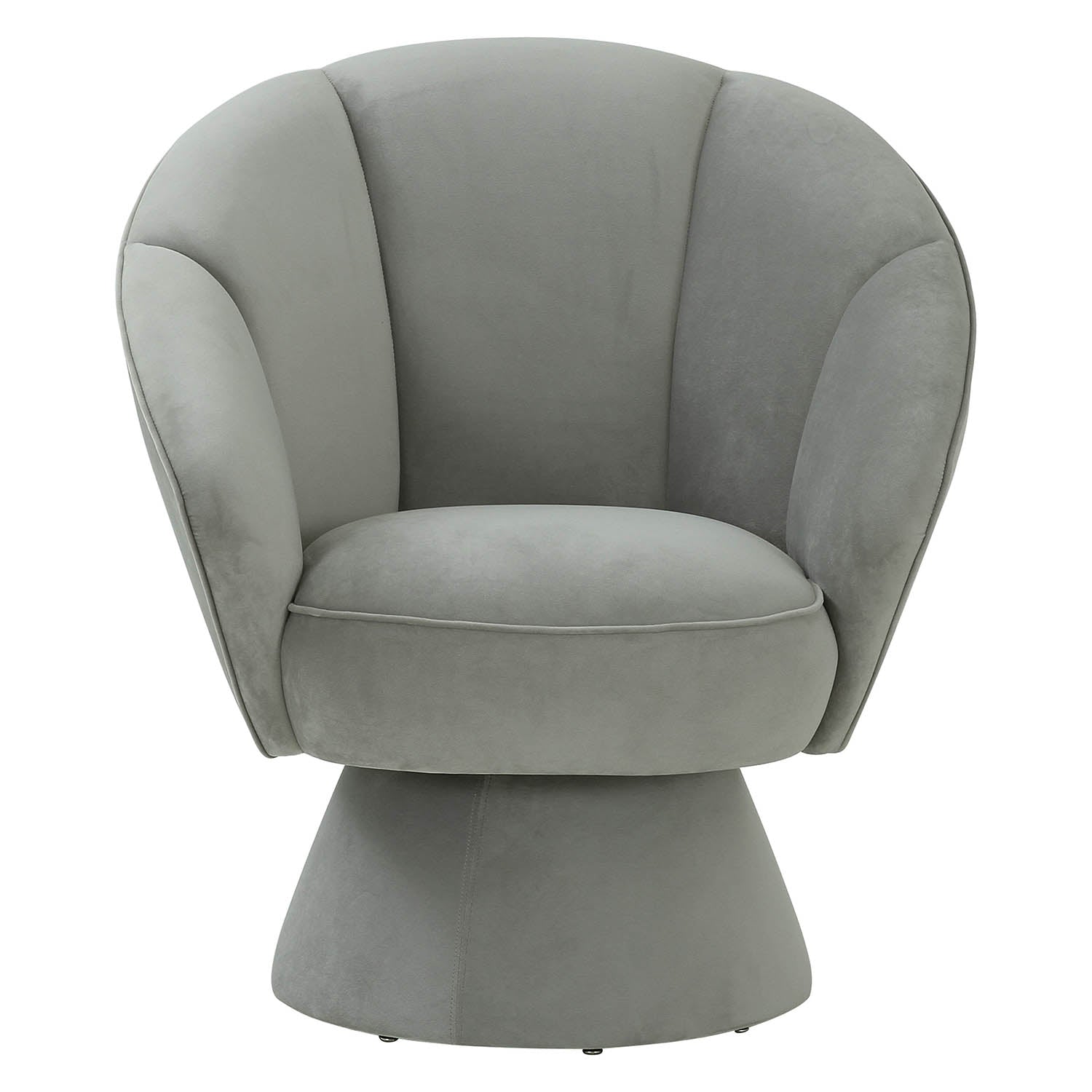 Allora Velvet Swivel Chair | TOV | Home Elegance USA