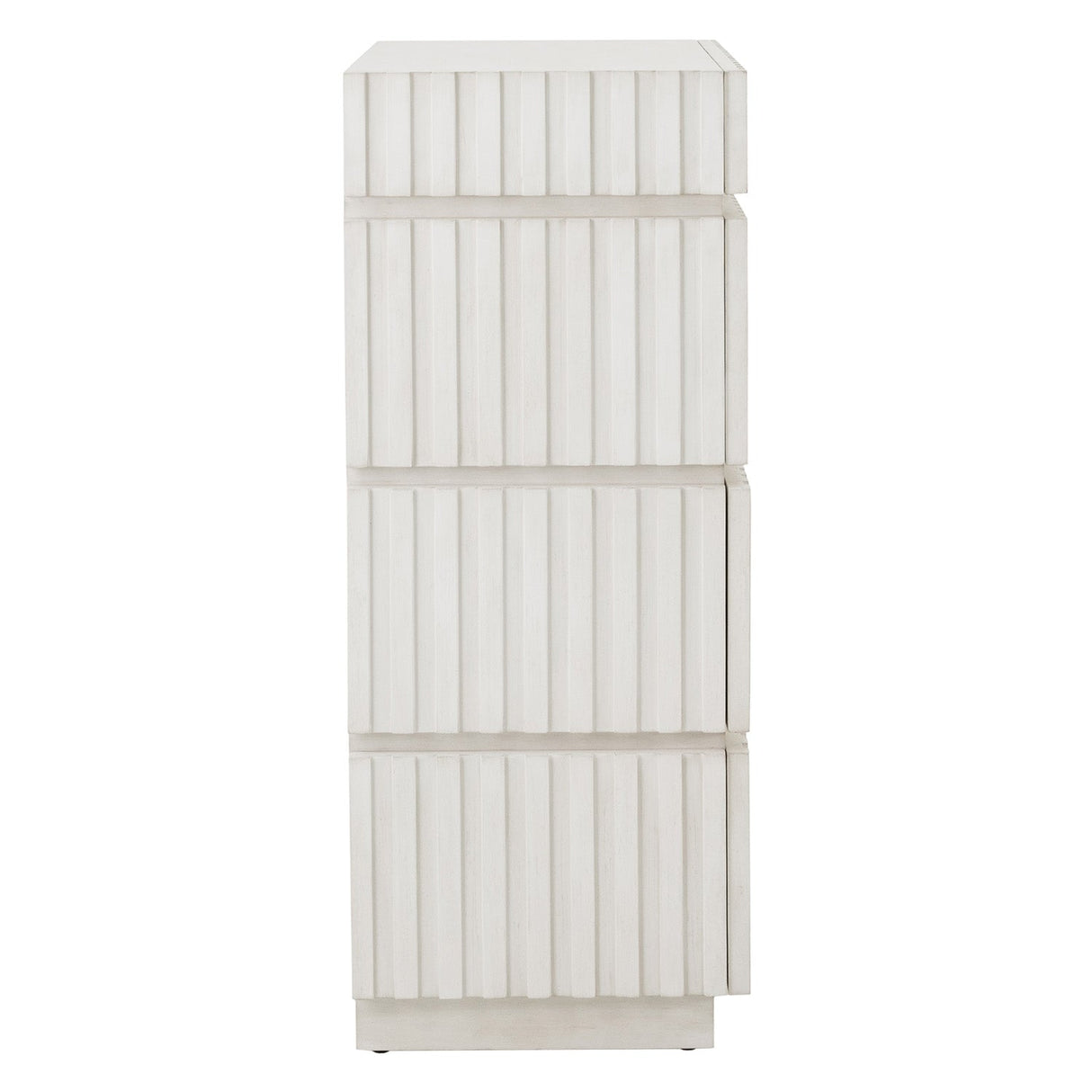 Adu Snow White 4 Drawer Chest | TOV | Home Elegance USA