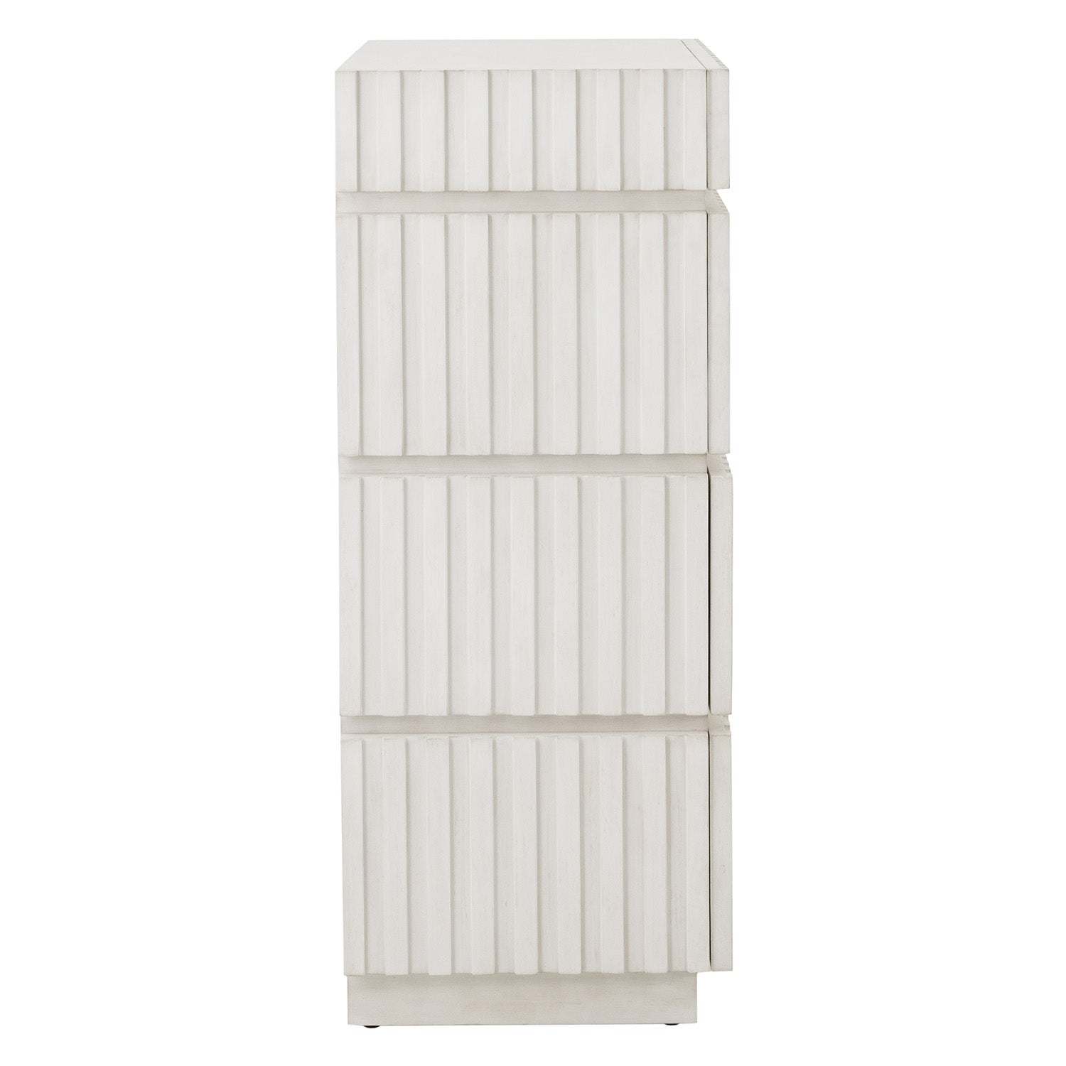Adu Snow White 4 Drawer Chest | TOV | Home Elegance USA