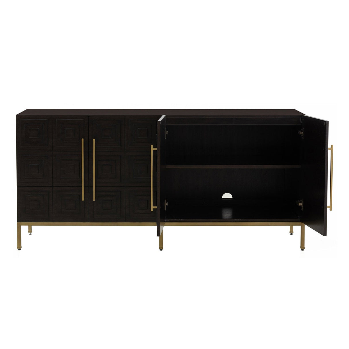 Alon Espresso Media Console | TOV | Home Elegance USA