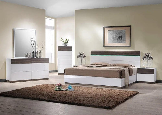 The Sanremo B Modern Bedroom Set by J&M Furniture J&M Furniture