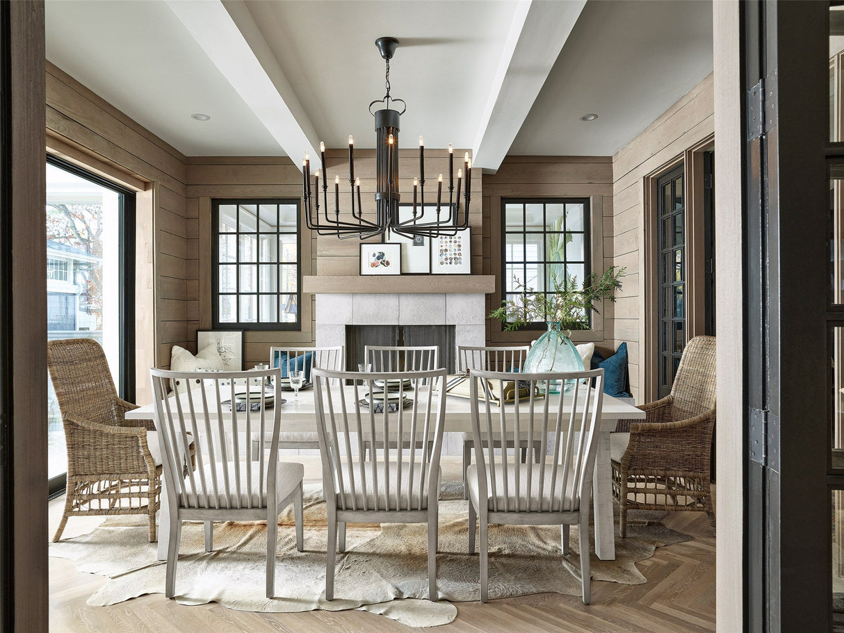Miller Rectangular Dining Table Rustic Oak or Rustic Natural Oak – Universal