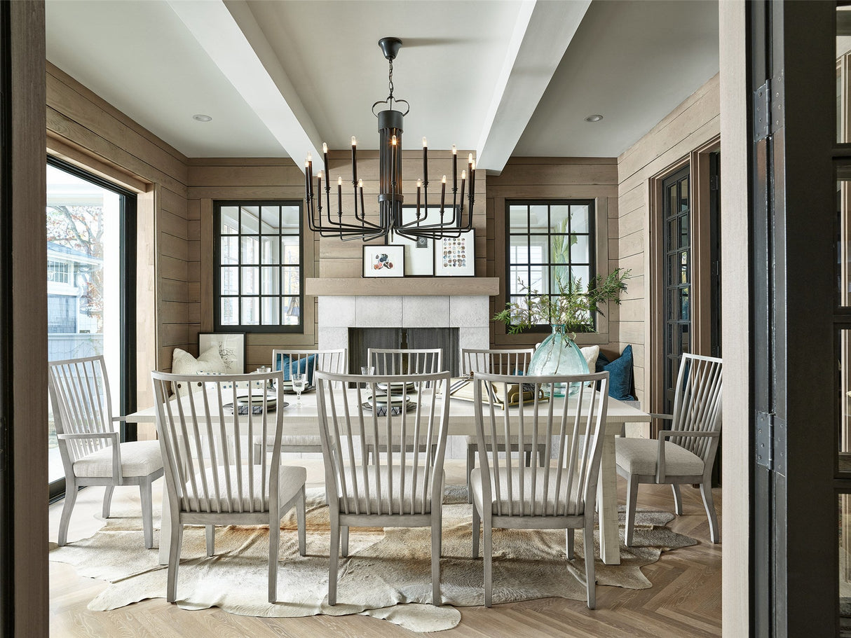 Miller Rectangular Dining Table Rustic Oak or Rustic Natural Oak – Universal