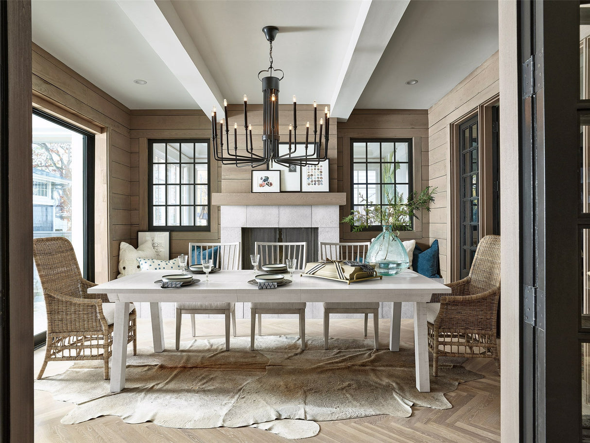 Miller Rectangular Dining Table Rustic Oak or Rustic Natural Oak – Universal