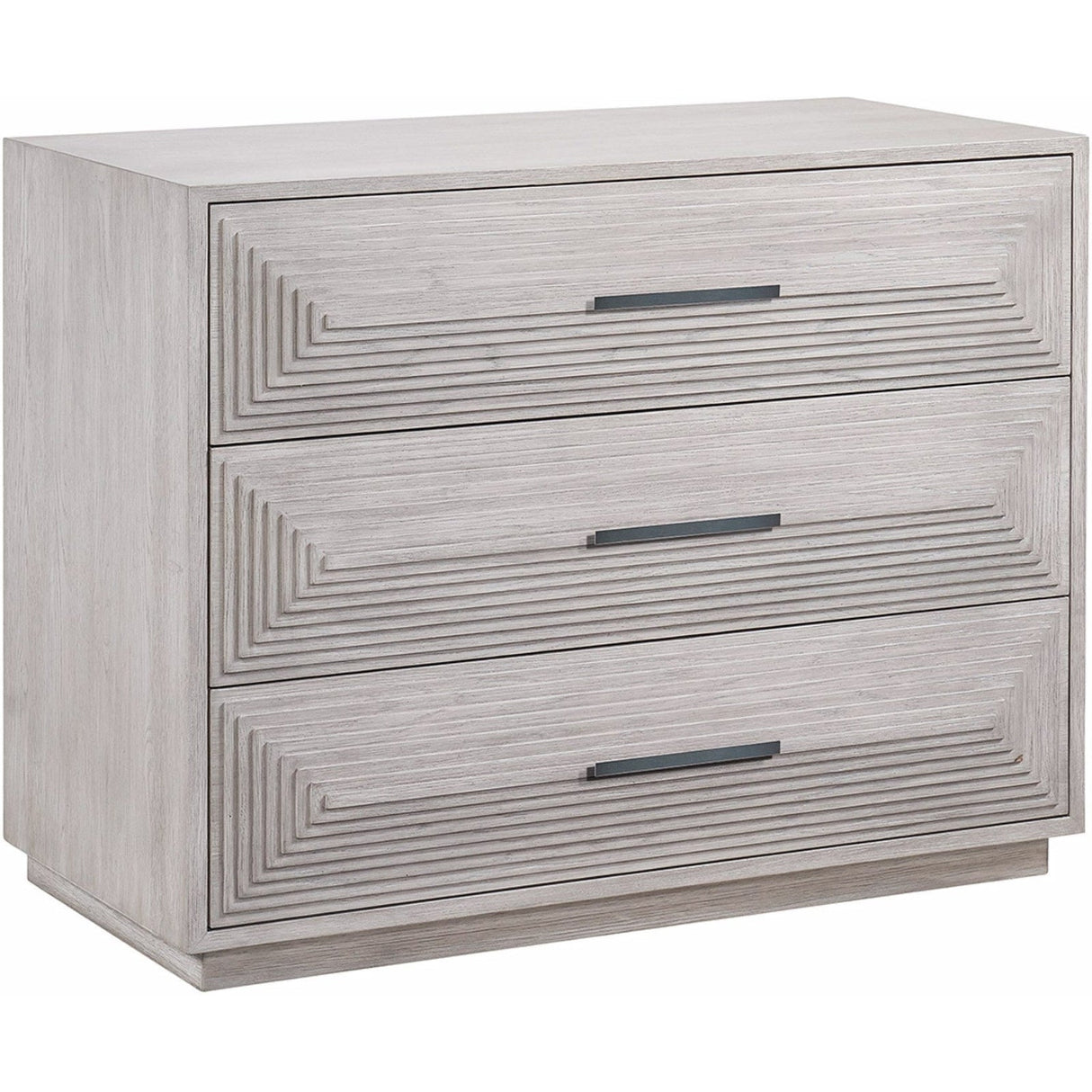 Collins 3-Drawer Chest Weathered Gray or Charcoal – Universal Furniture