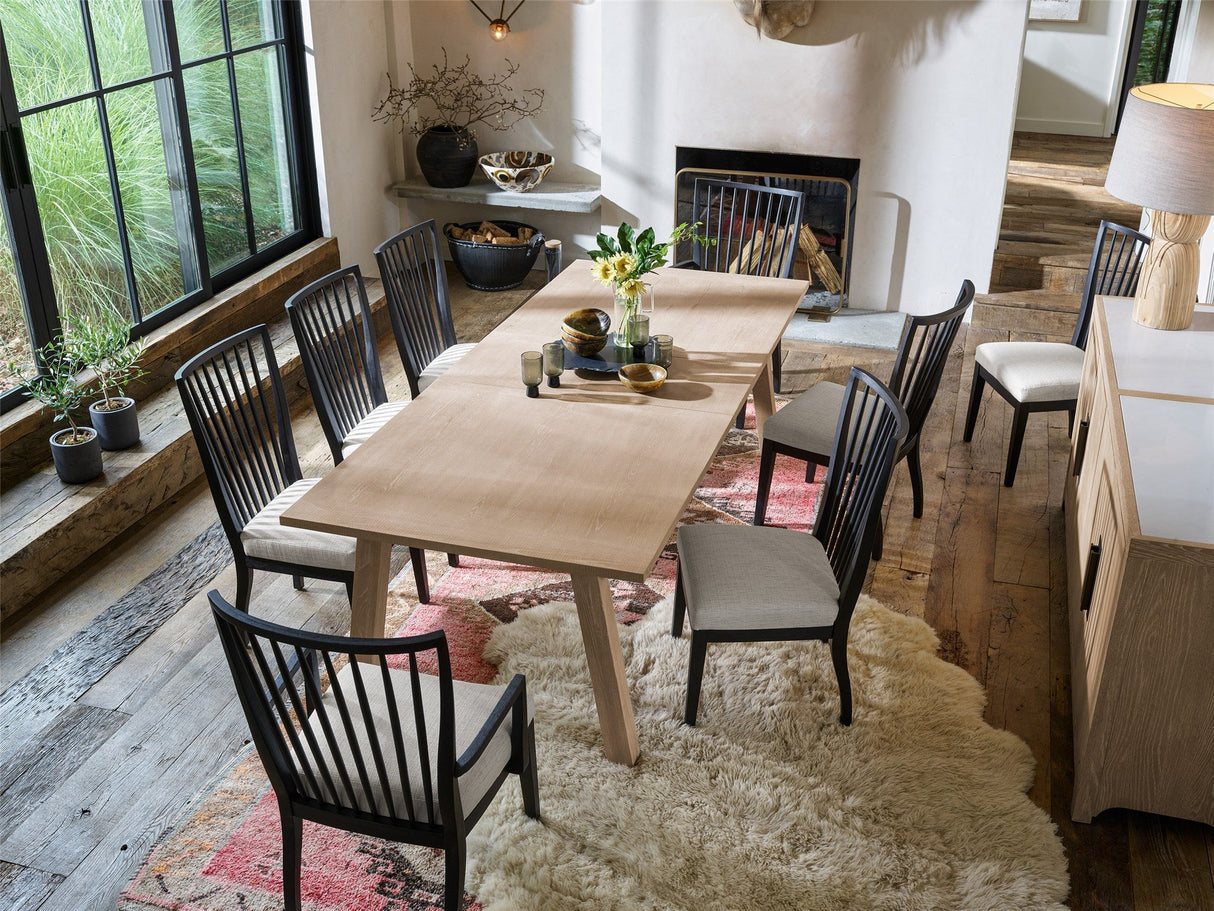 Miller Rectangular Dining Table Rustic Oak or Rustic Natural Oak – Universal