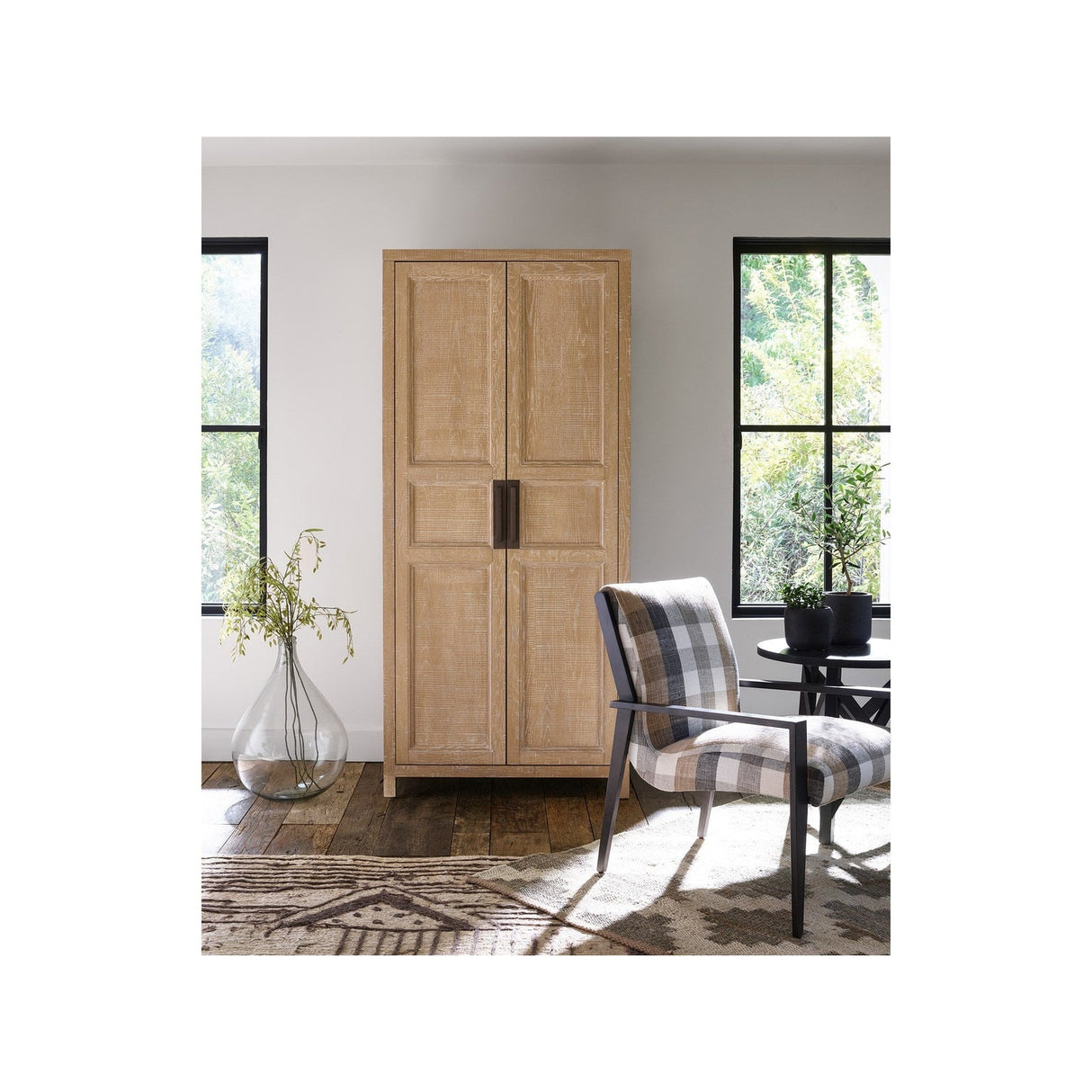 Modern Farmhouse Morgan Utility Cabinet | Universal