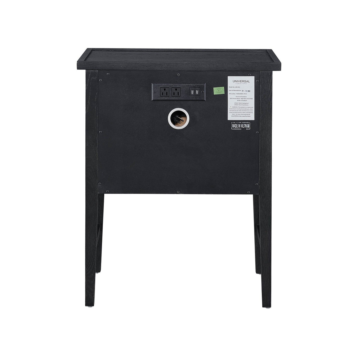 Modern Farmhouse Small Nightstand | Universal