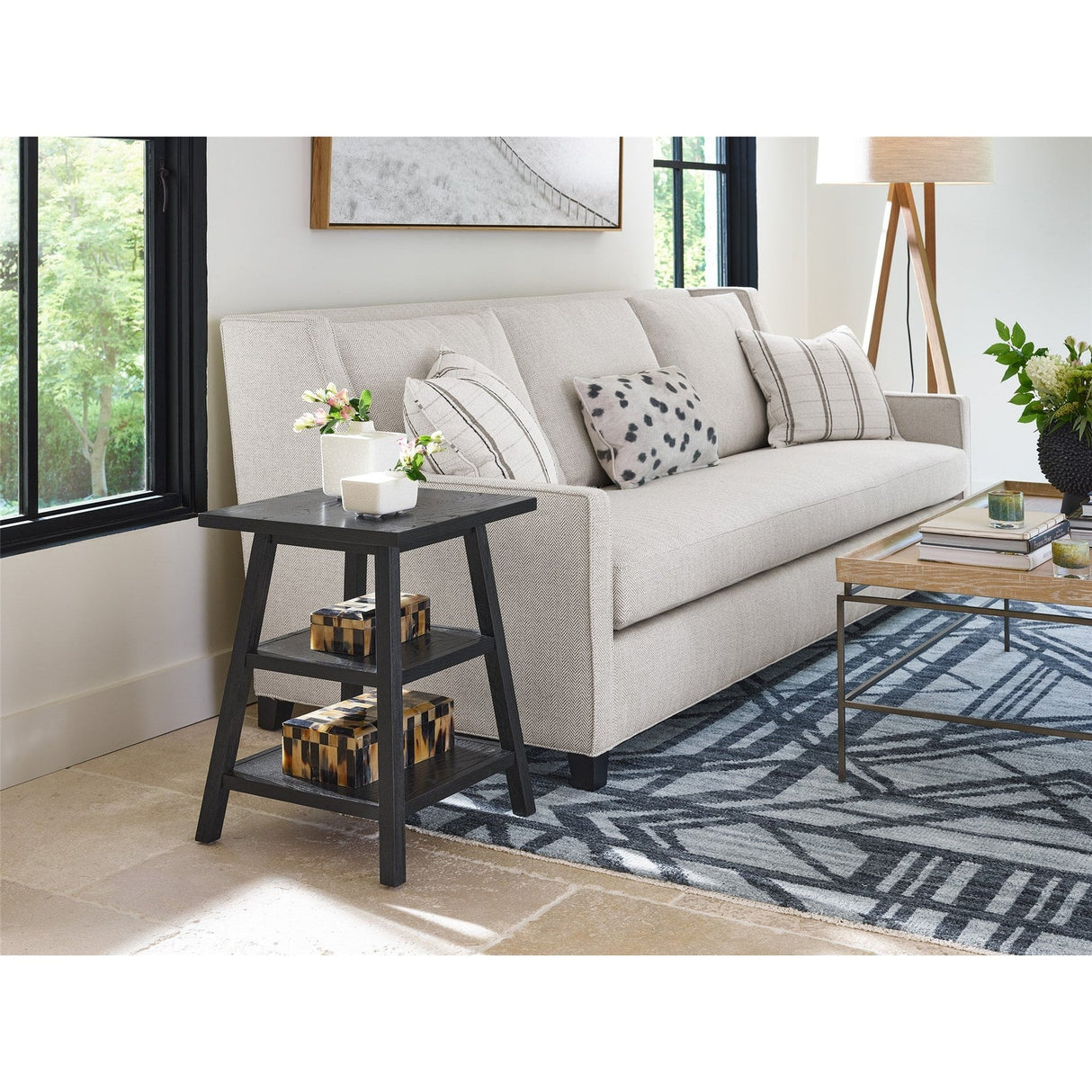 Modern Farmhouse Square End Table | Universal