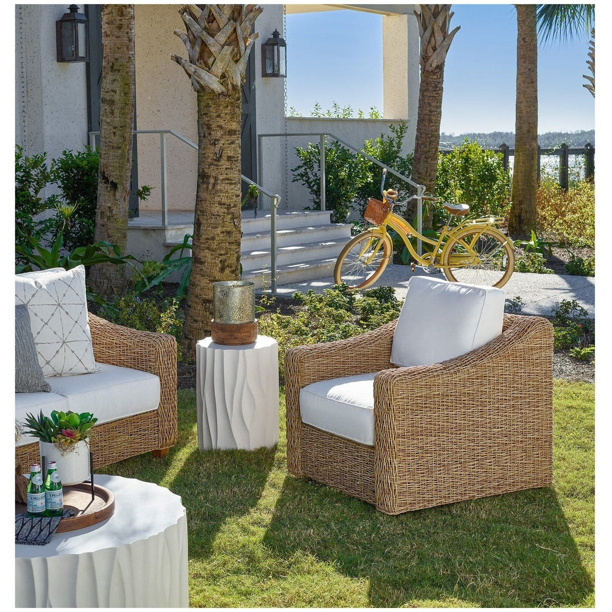 Coastal Living Outdoor Laconia Swivel Lounge Chair | Universal