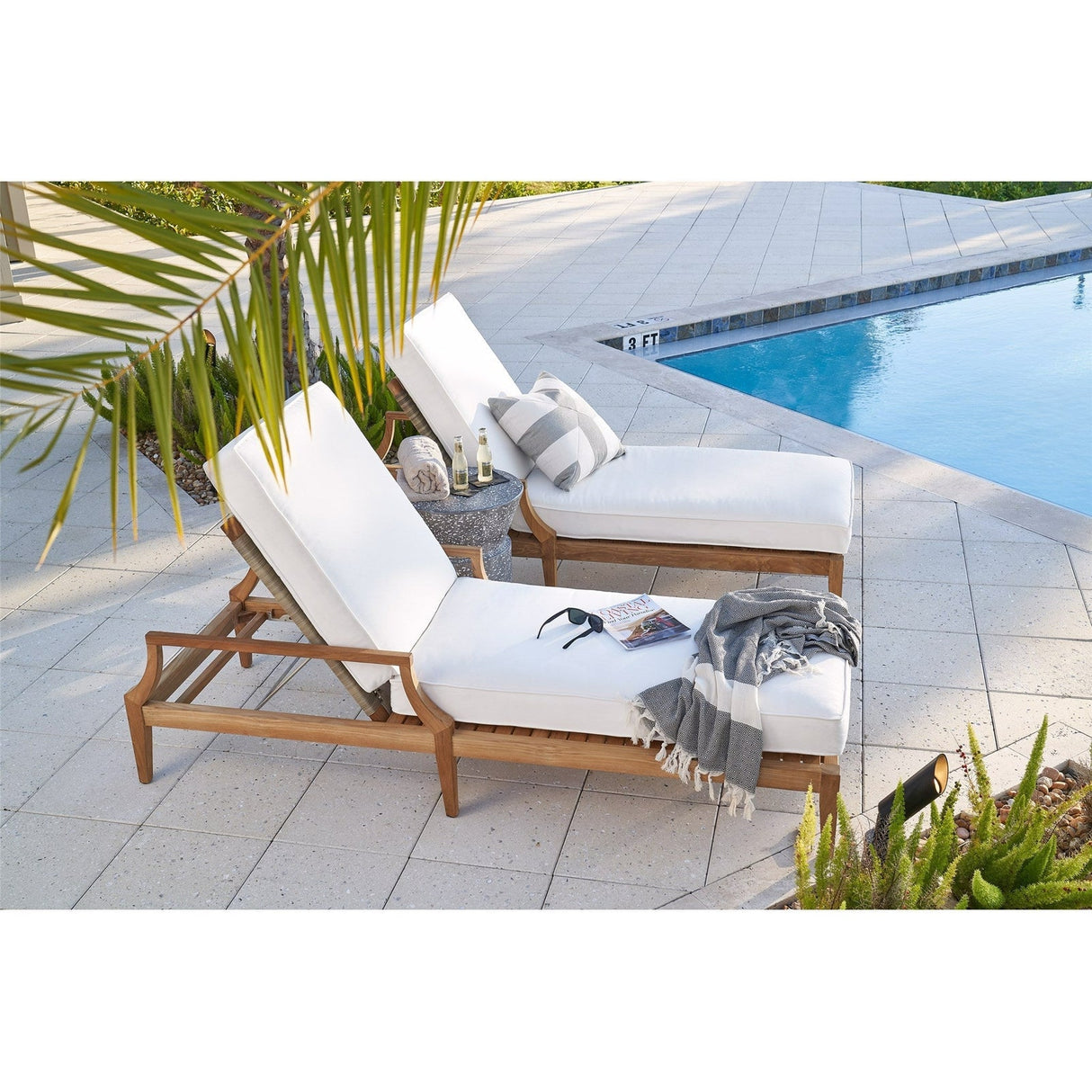 Coastal Living Outdoor Chesapeake Chaise Lounge | Universal