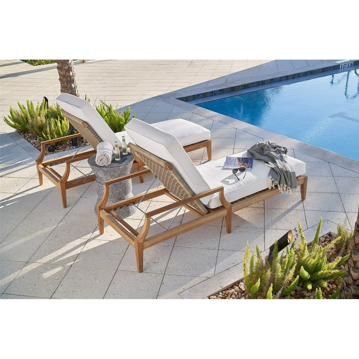 Coastal Living Outdoor Chesapeake Chaise Lounge | Universal