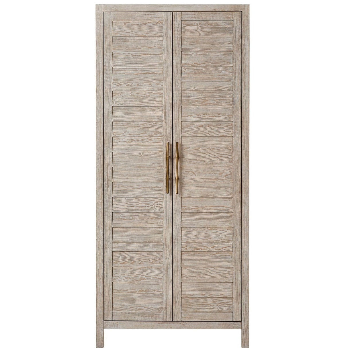 Getaway Utility Cabinet Sea Oat Finish Coastal Storage – Universal