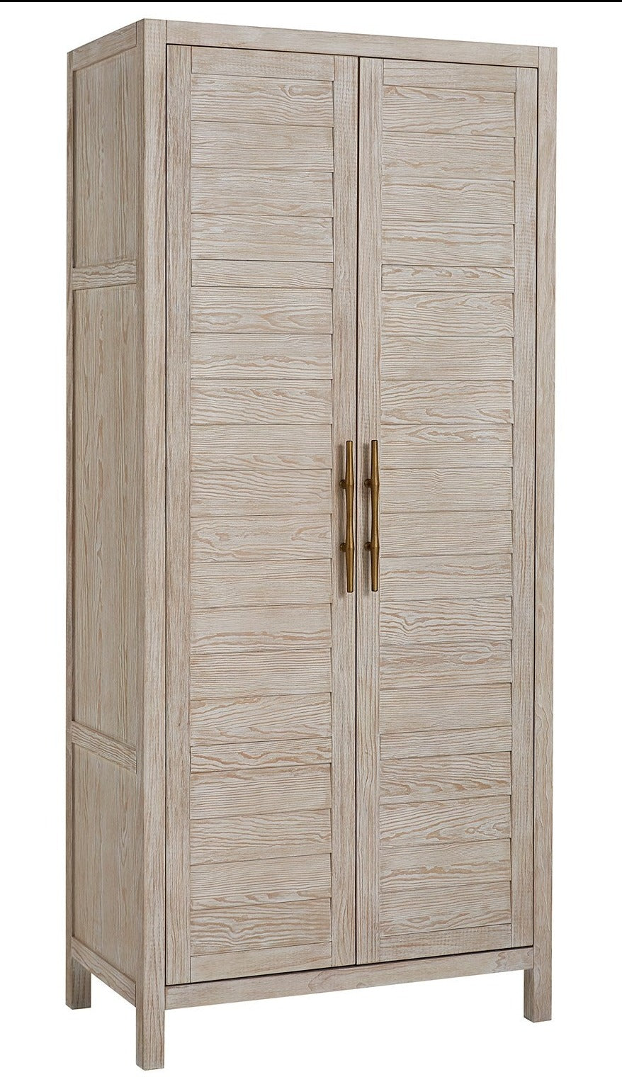 Getaway Utility Cabinet Sea Oat Finish Coastal Storage – Universal
