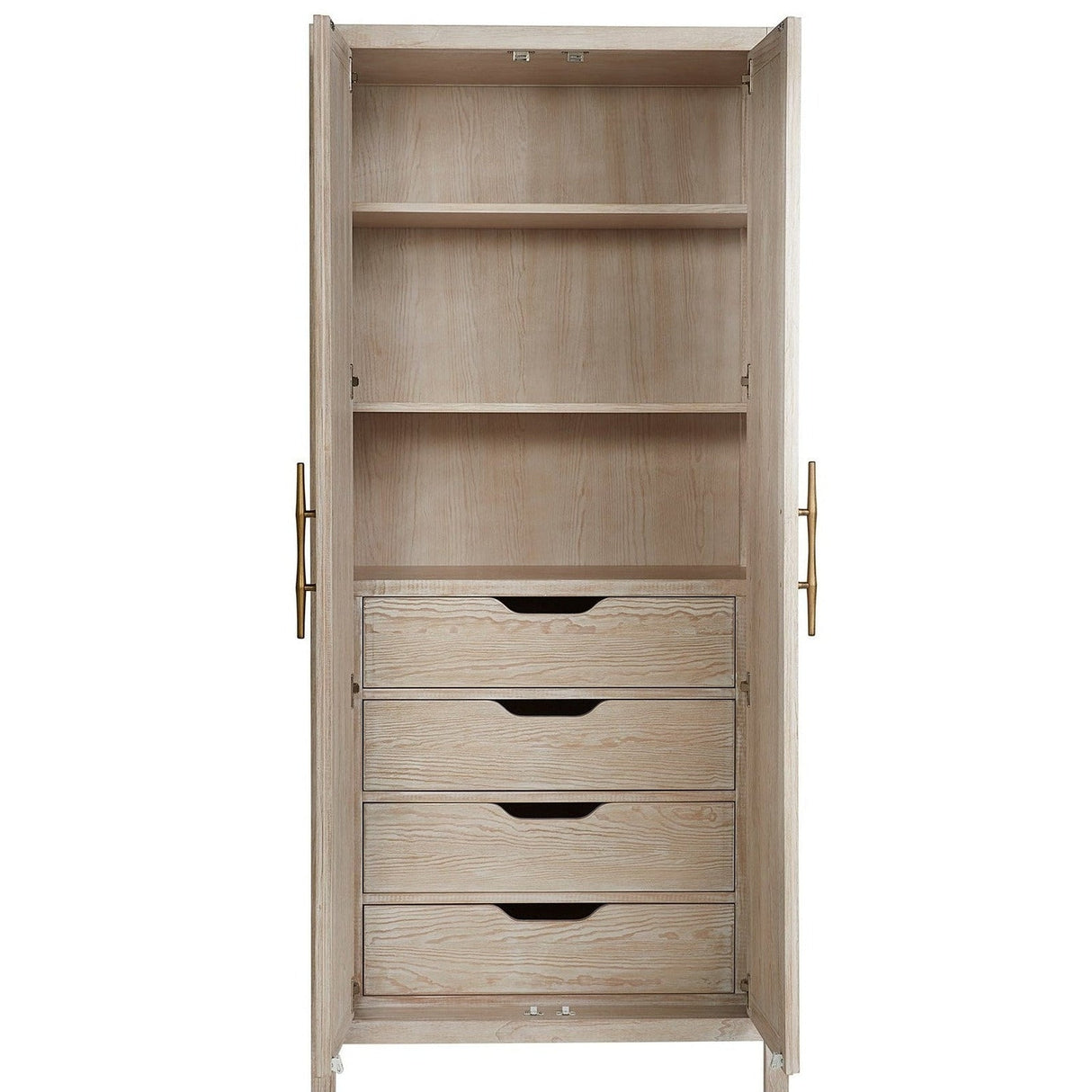 Getaway Utility Cabinet Sea Oat Finish Coastal Storage – Universal