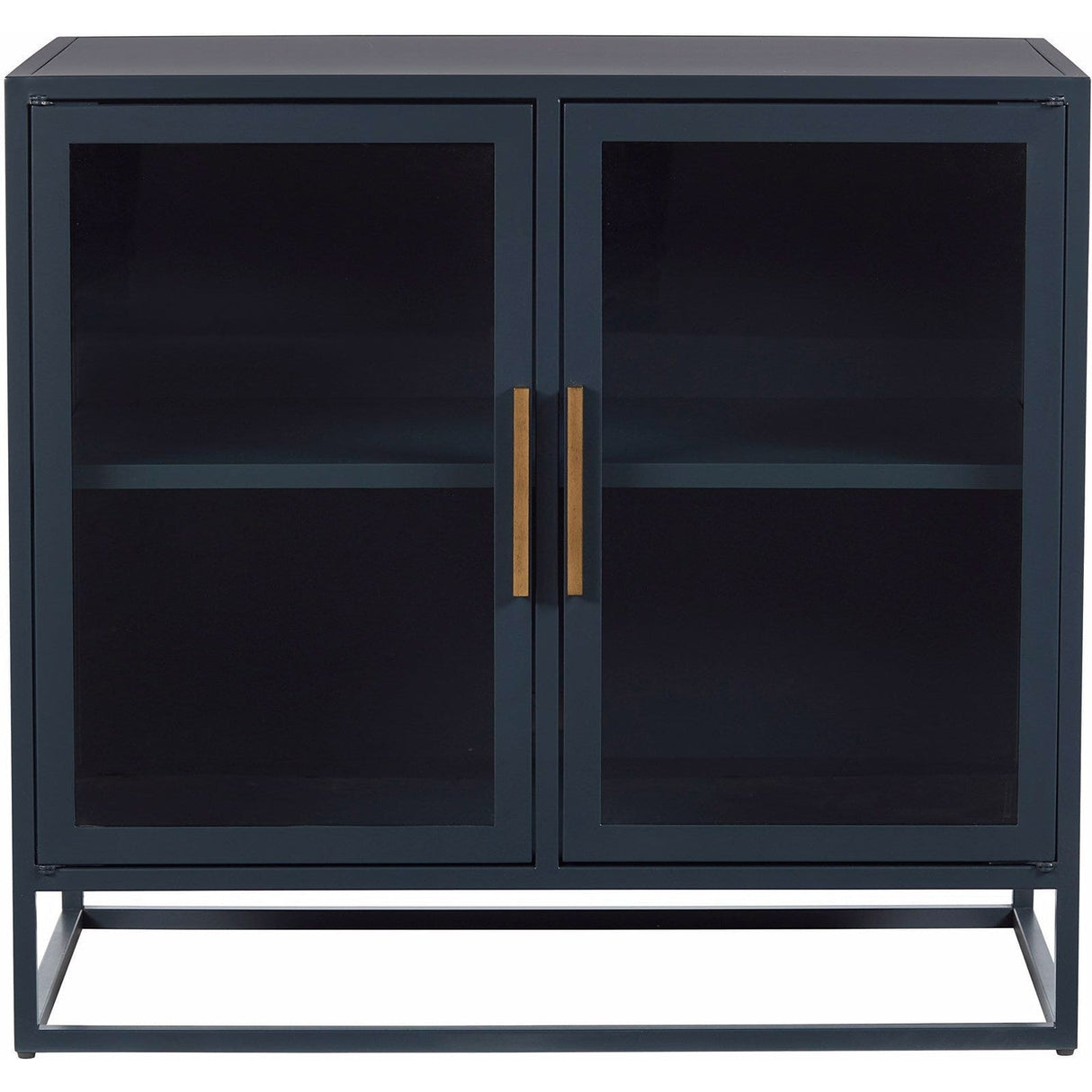 Santorini Short Metal Kitchen Cabinet Cerulean Blue – Universal Furniture