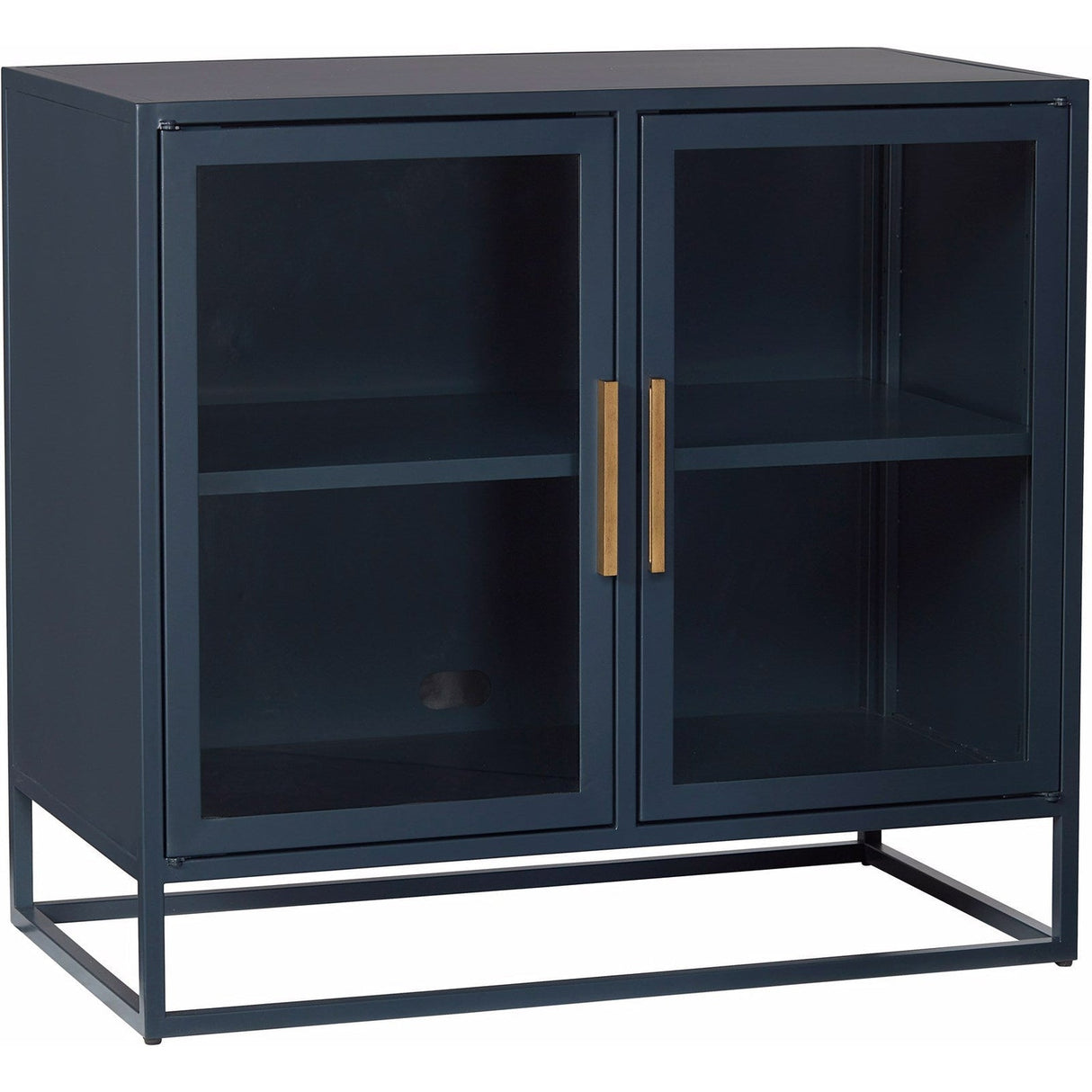 Santorini Short Metal Kitchen Cabinet Cerulean Blue – Universal Furniture