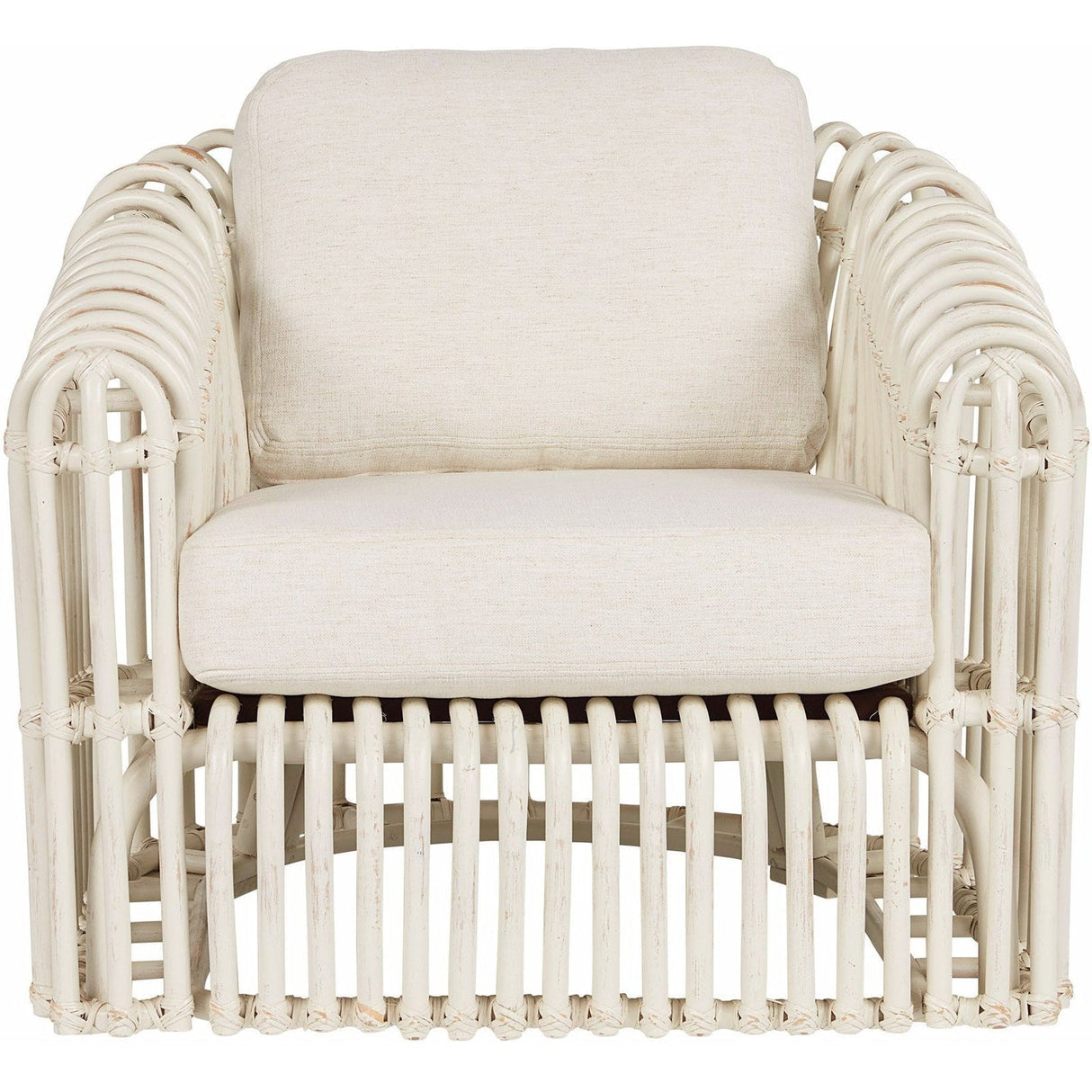 Camps Bay Rattan Chair Egret Finish Lounge Chair – Universal Furniture