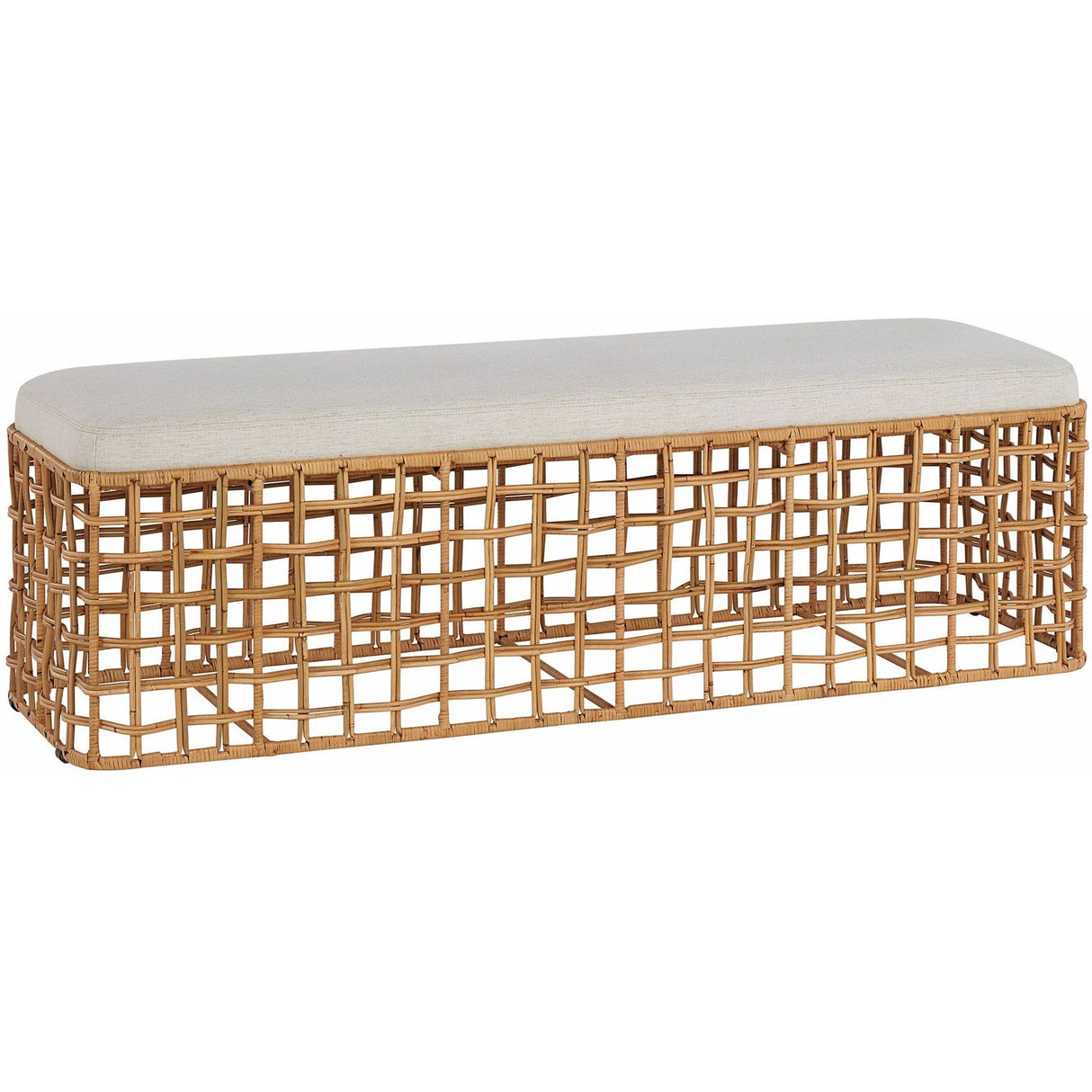 Getaway Rattan Bench | Universal