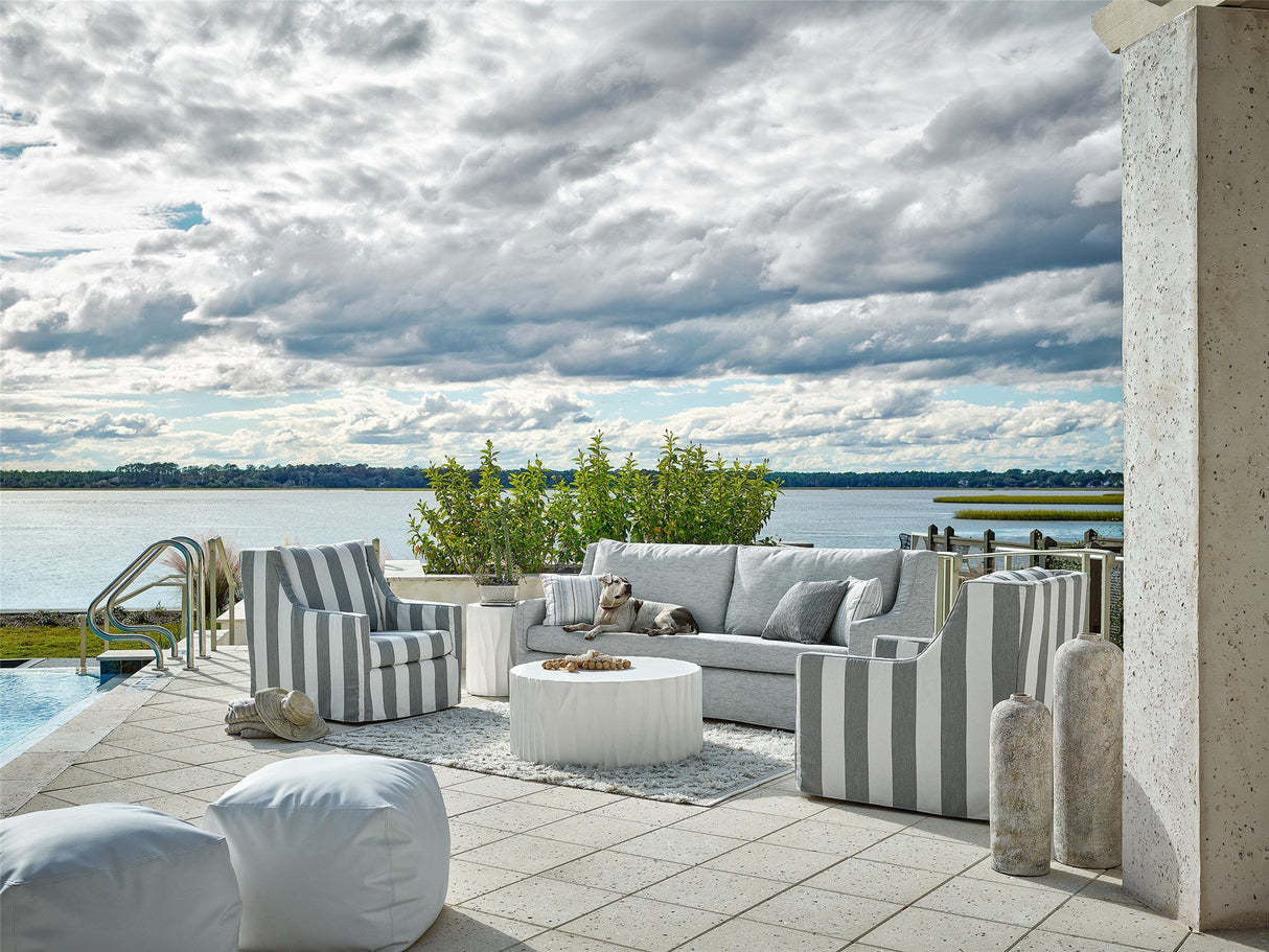 Coastal Living Outdoor Geneva Cast Concrete Cocktail Table | Universal