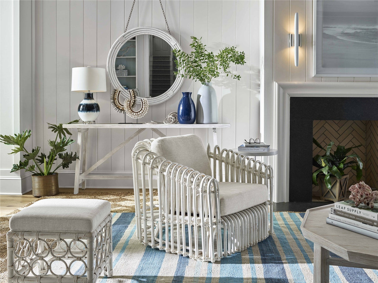 Camps Bay Rattan Chair Egret Finish Lounge Chair – Universal Furniture