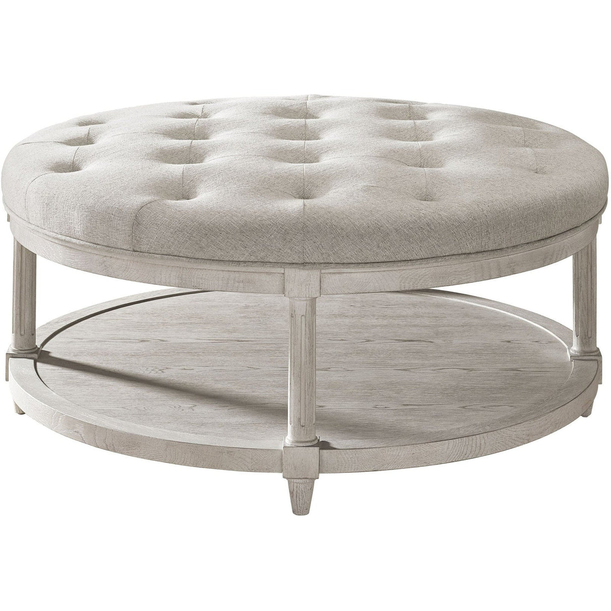 Past Forward Lacie Round Ottoman | Universal