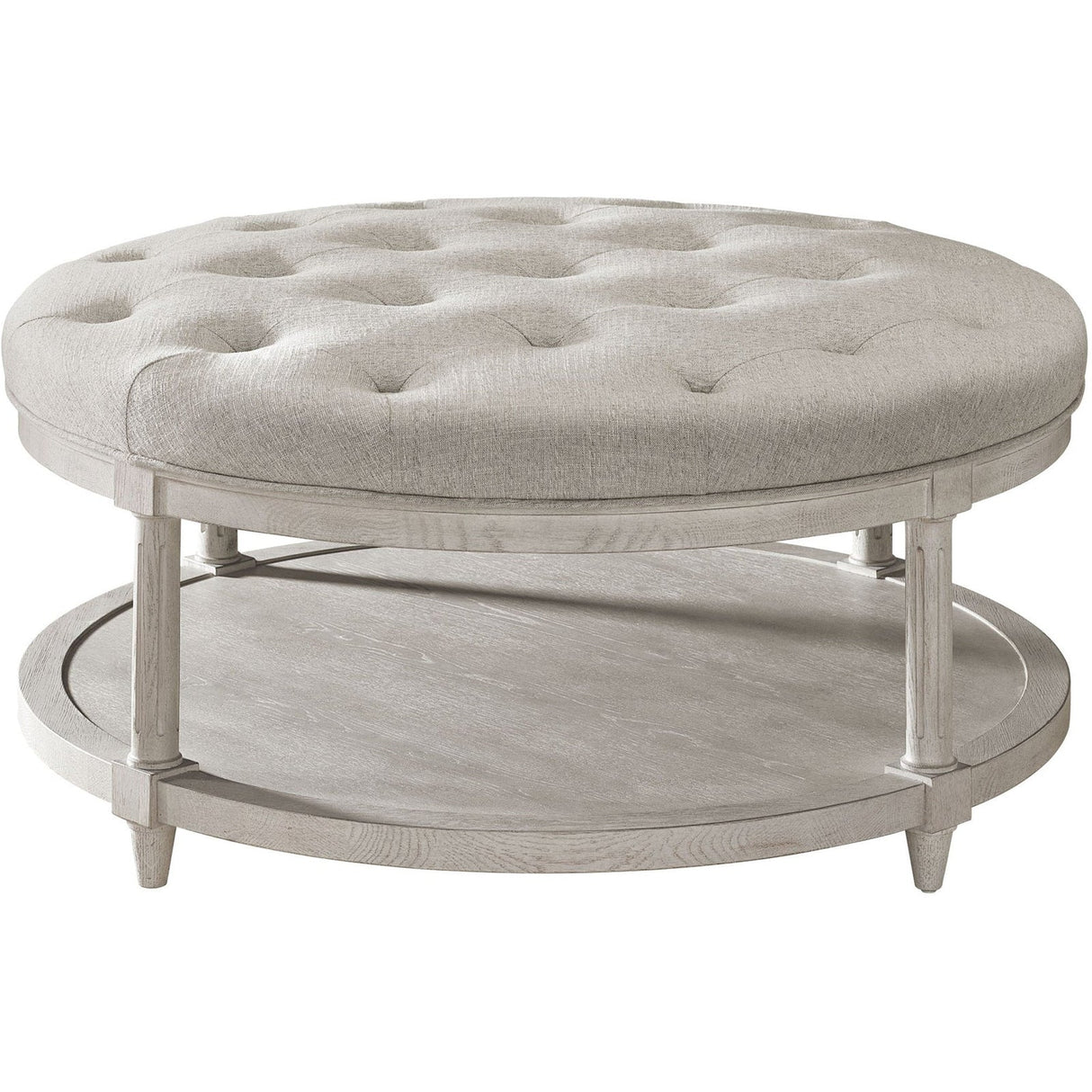 Past Forward Lacie Round Ottoman | Universal