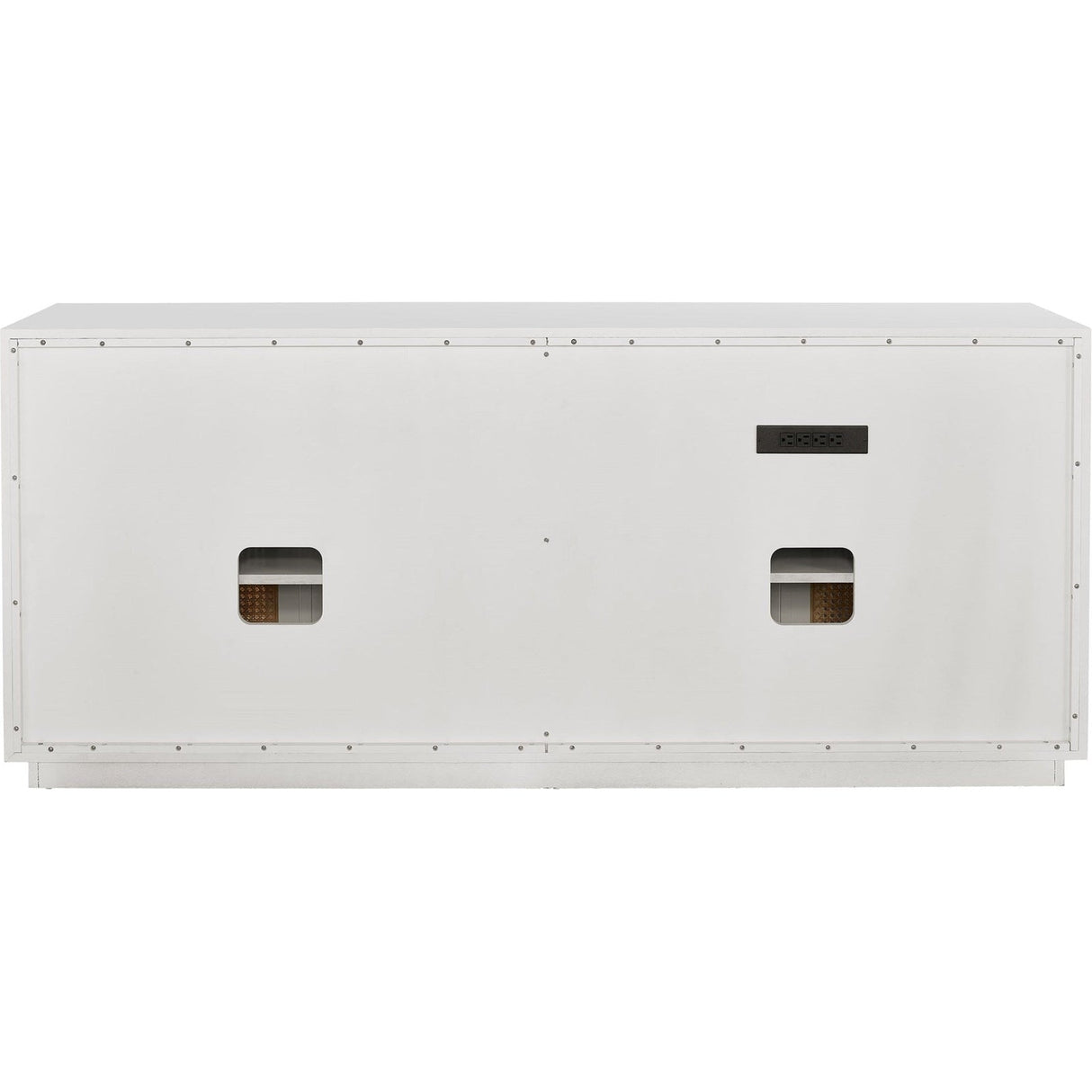 Nomad Credenza Glacier Finish with Cane Doors – Universal