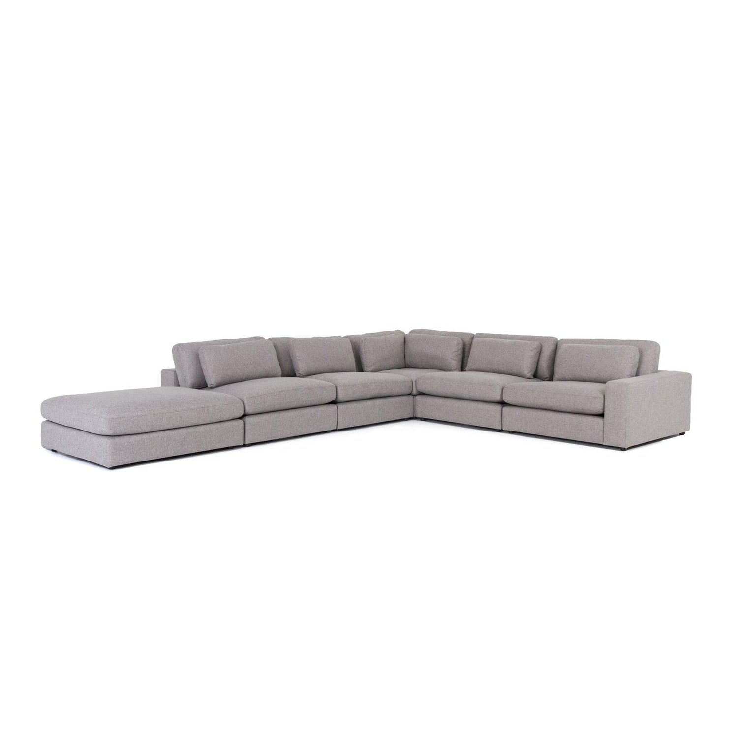 Four Hands Bloor 5 Pc Sectional With Ottoman