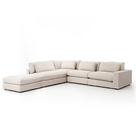 Four Hands Bloor 4 Pc Sectional With Ottoman