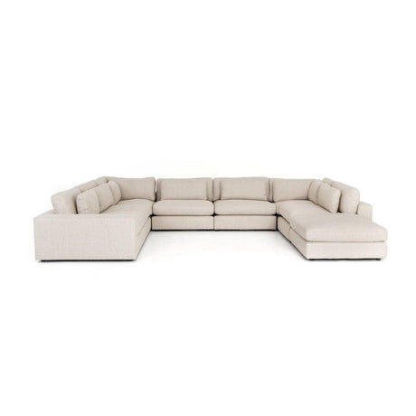 Four Hands Bloor 7-Pc Sectional With Ottoman